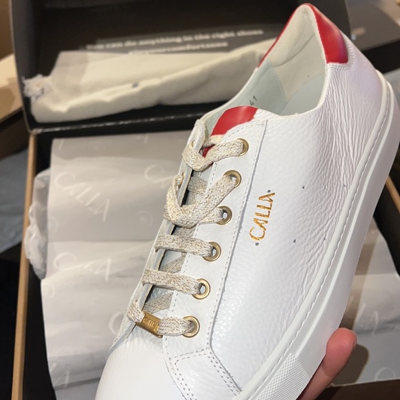CALLA Star White and red sneakers - Picture 5 of 7